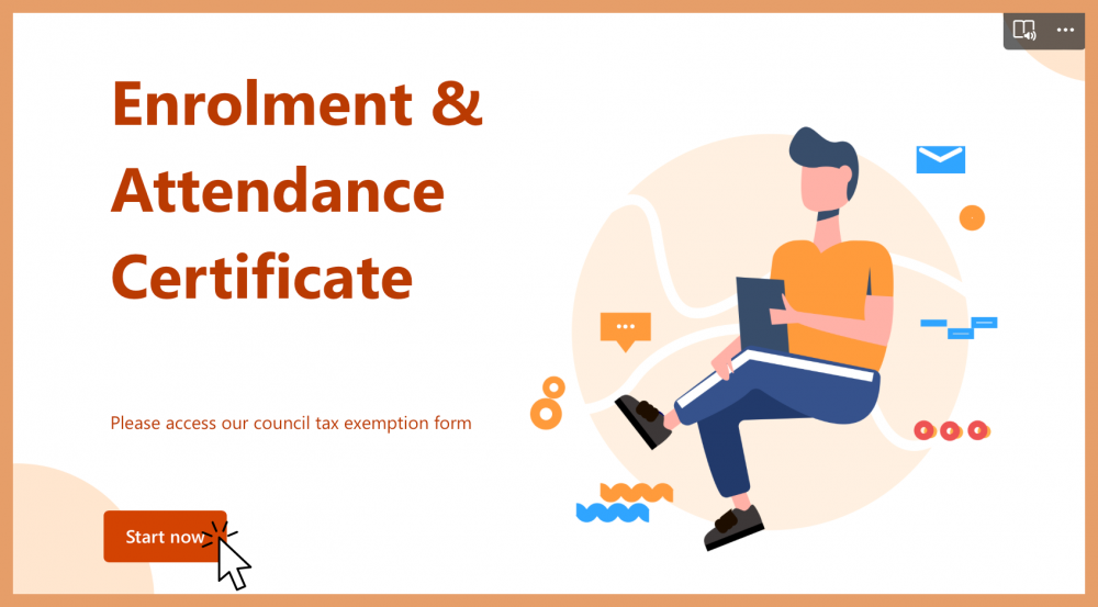 enrolment and attendance certificate