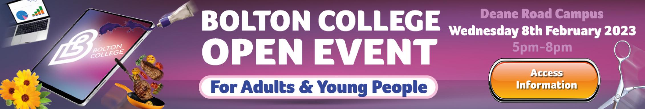 Adult and Young People 8th Feb Open Event